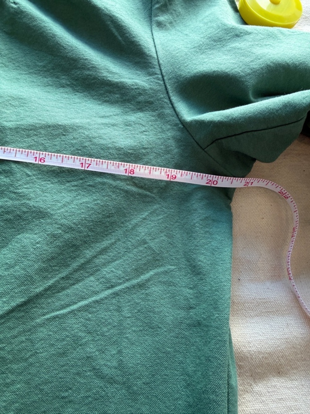 Pomander Place Green Popover Shirt Dress Size S - Picture 6 of 8